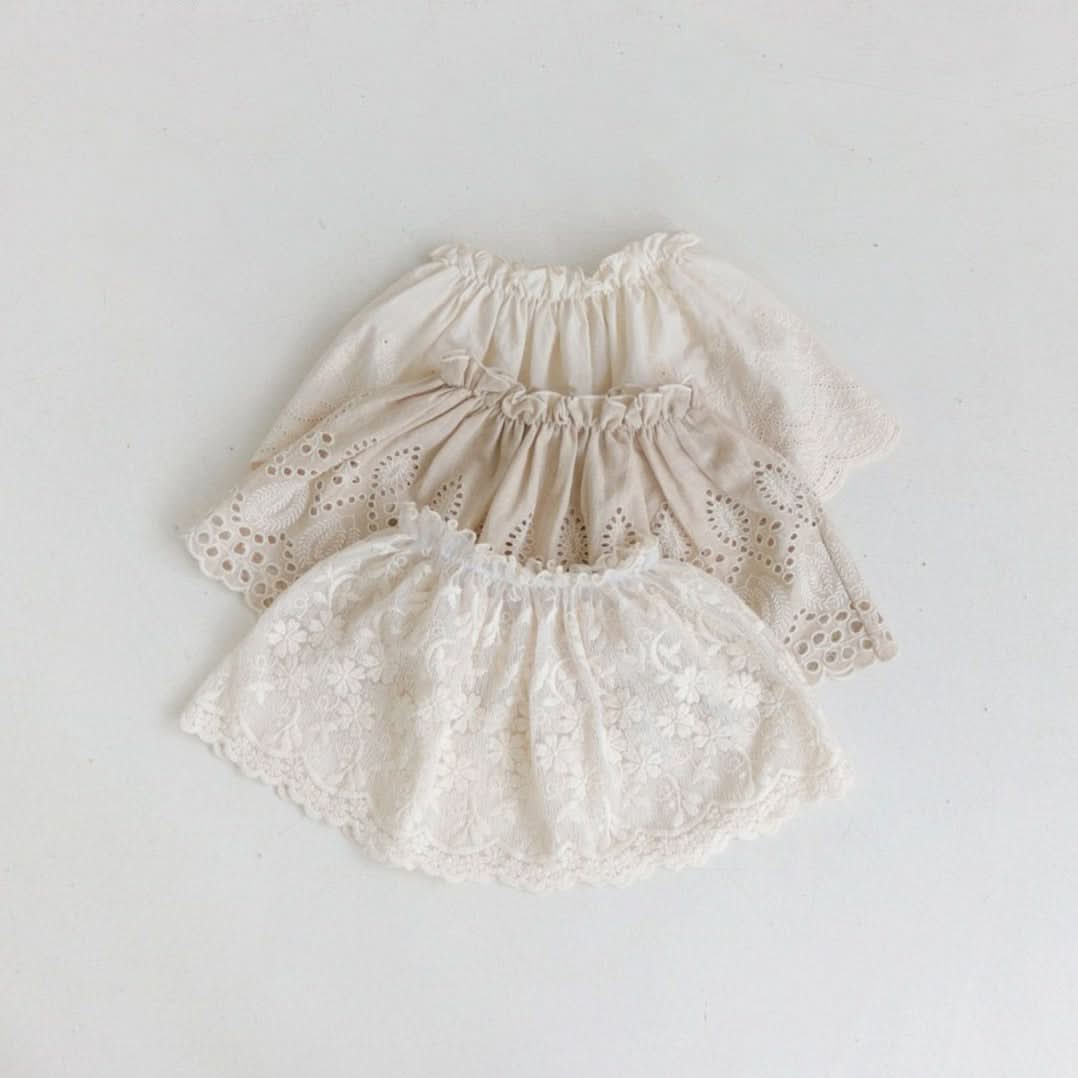Baby BH Lace Skirt (3 - 18m) - 3 Colors kids outfit
