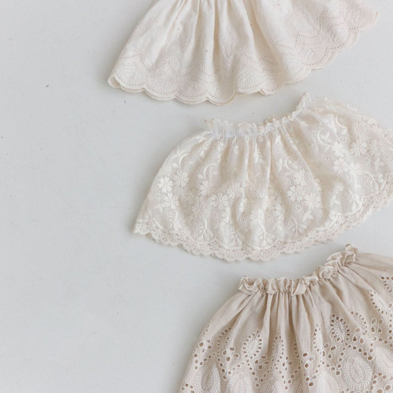 Baby BH Lace Skirt (3 - 18m) - 3 Colors kids outfit