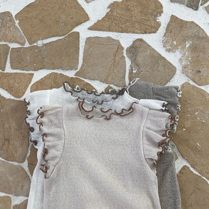 Baby BH Lettuce - Edge Top (3 - 18m) - 3 Colors kids outfit