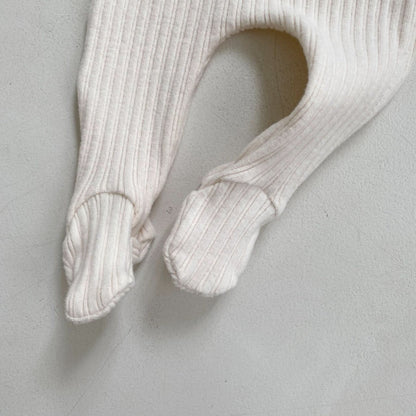 Baby BH Ribbed Footed Warm Leggings (3 - 18m) - 4 Colors kids outfit