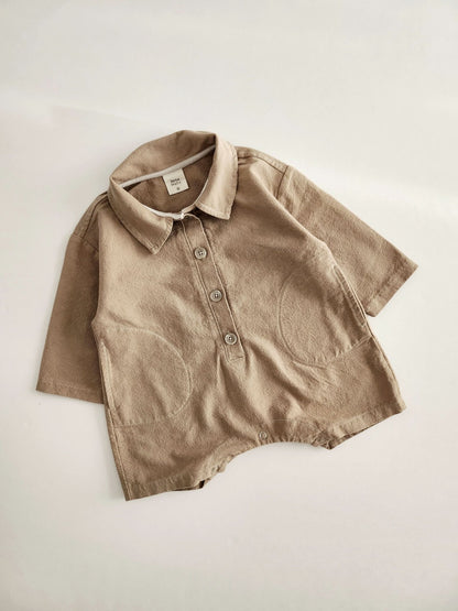 Baby BH Shirt Romper (3 - 18m) - 2 Colors kids outfit