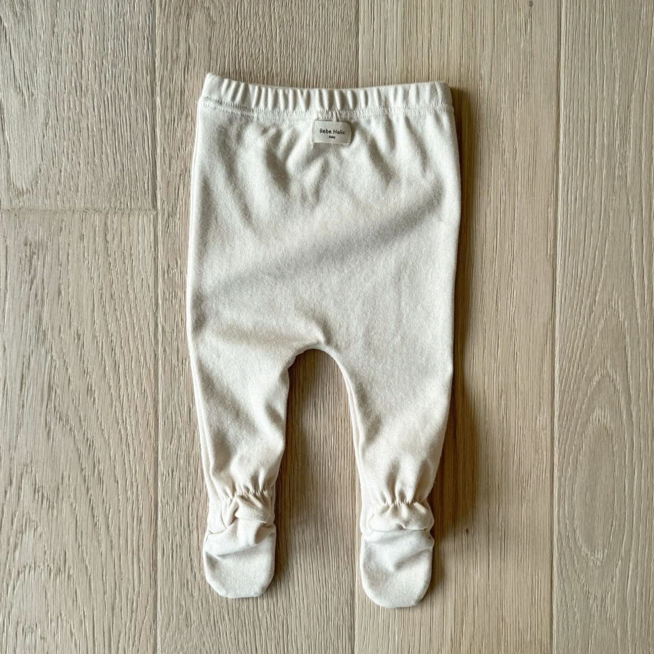 Baby BH Smiley Print Footed Leggings (3 - 18m) - 3 Colors kids outfit