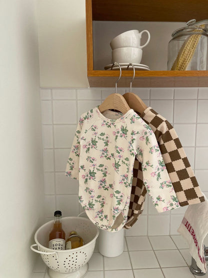 Baby Bodysuit and Leggings Set (3 - 18m) - Floral kids outfit