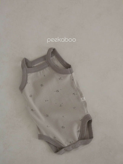 Baby Contrast Trim Mushroom Cami Romper (3 - 18m) - 3 Colors kids outfit