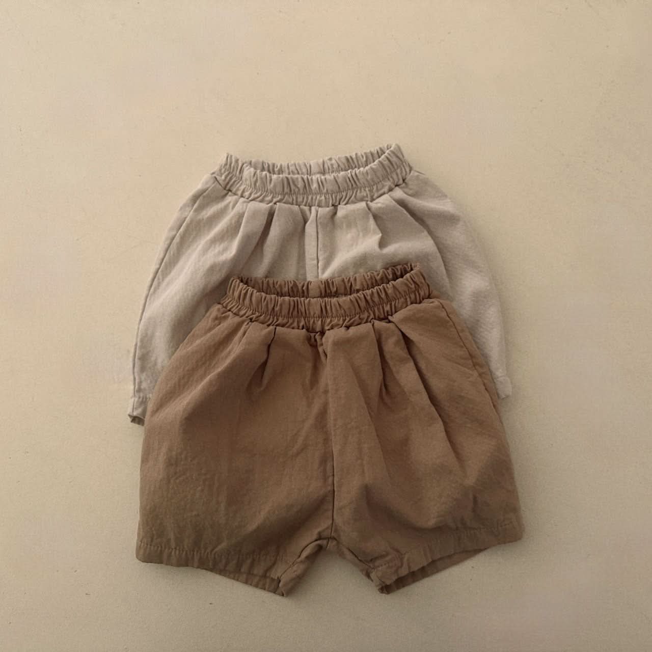 Baby Cotton Shorts (3 - 18m) - 2 Colors kids outfit