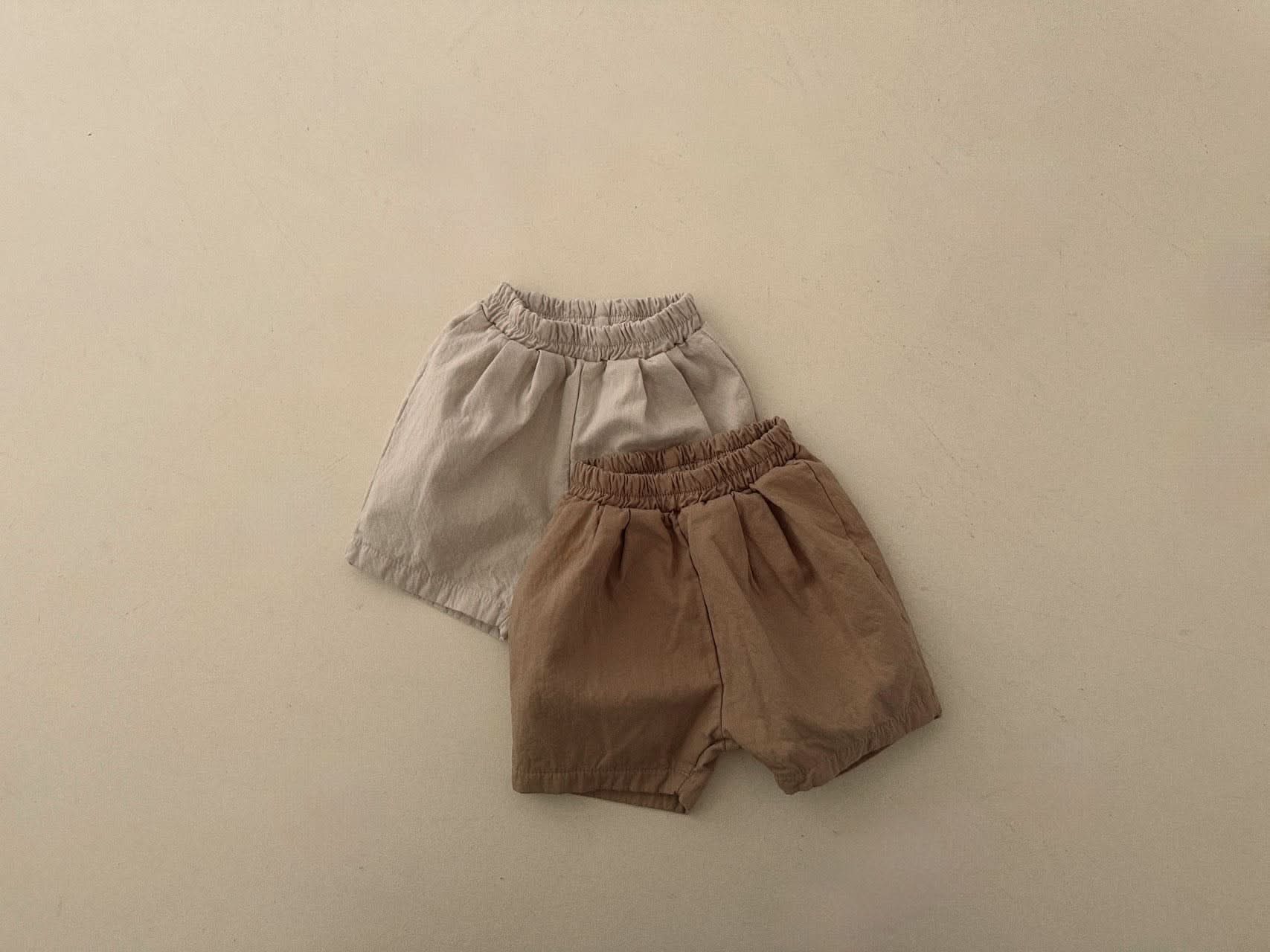 Baby Cotton Shorts (3 - 18m) - 2 Colors kids outfit