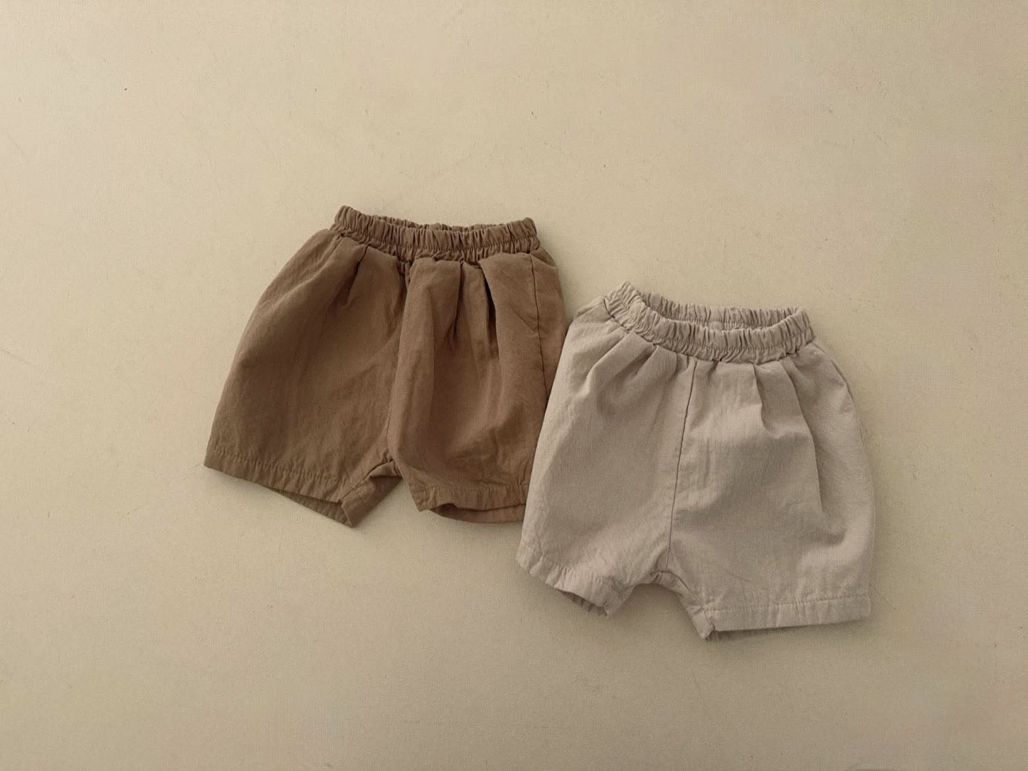 Baby Cotton Shorts (3 - 18m) - 2 Colors kids outfit