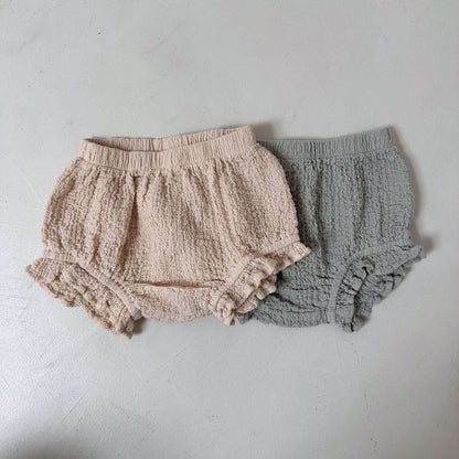 Baby Crinkled Lace Bloomer (3 - 18m) - 2 Colors kids outfit