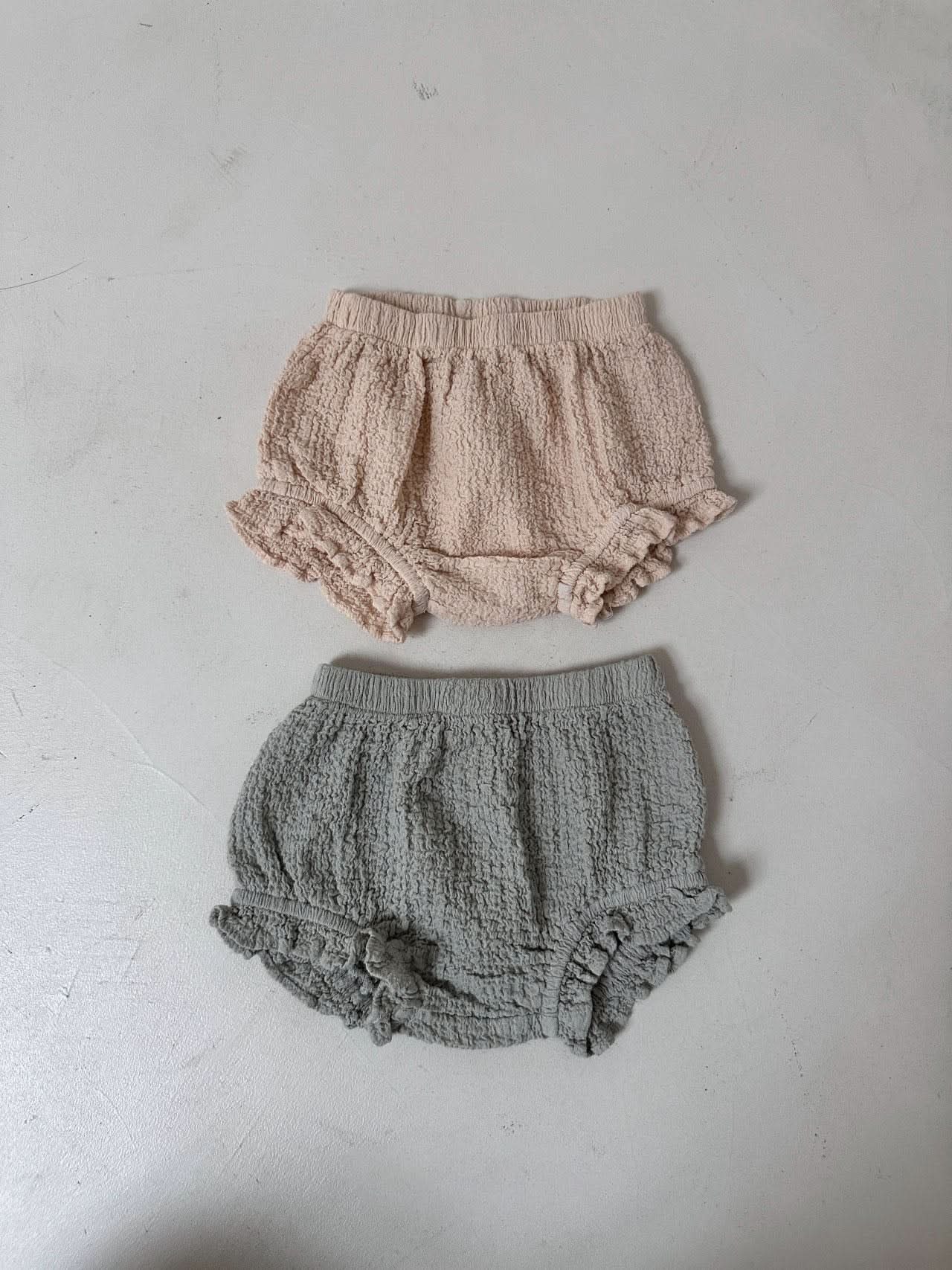 Baby Crinkled Lace Bloomer (3 - 18m) - 2 Colors kids outfit