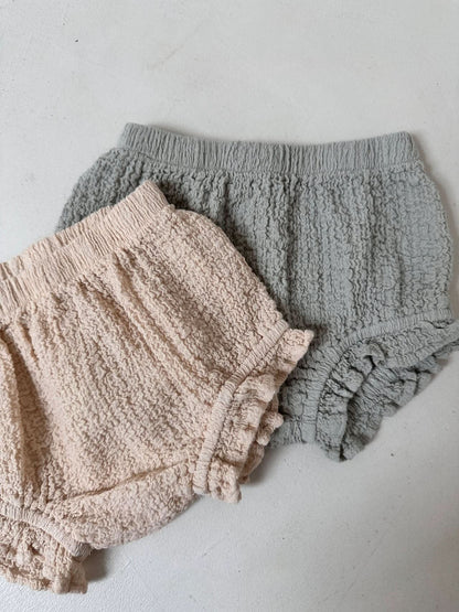 Baby Crinkled Lace Bloomer (3 - 18m) - 2 Colors kids outfit