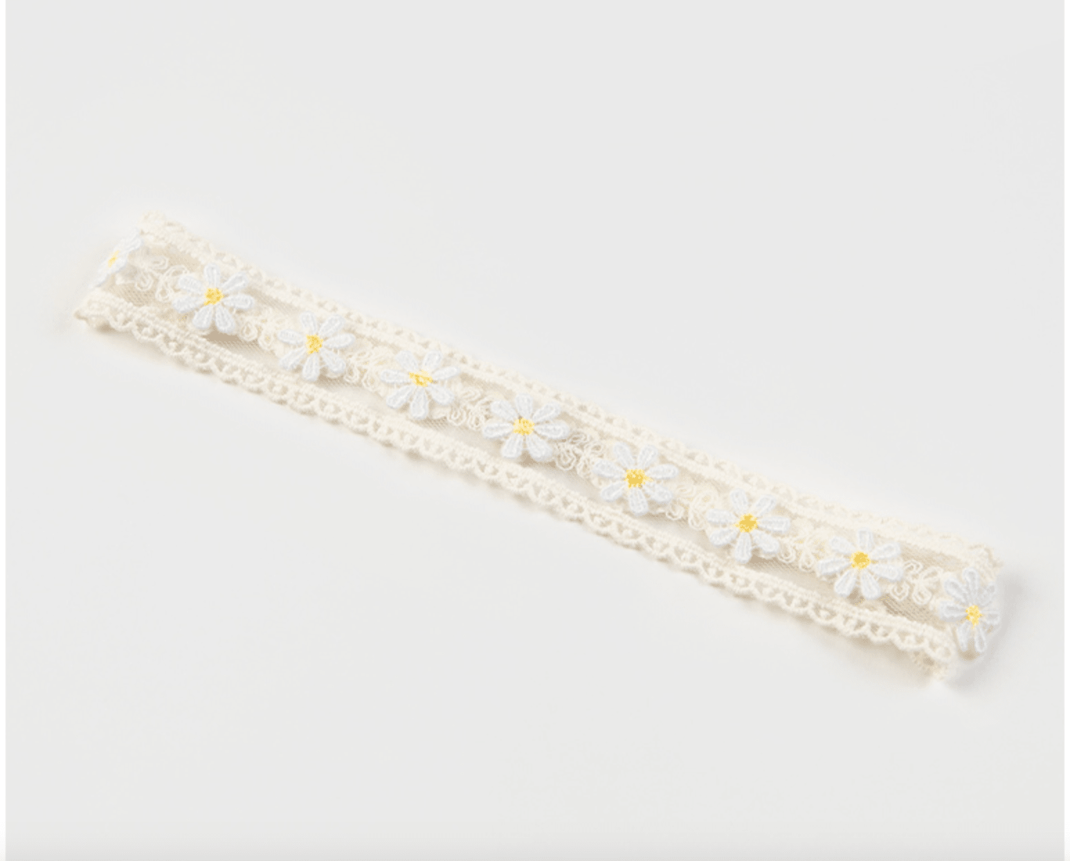 Baby Daisy Mesh Lace Headband (3 - 18m) kids outfit