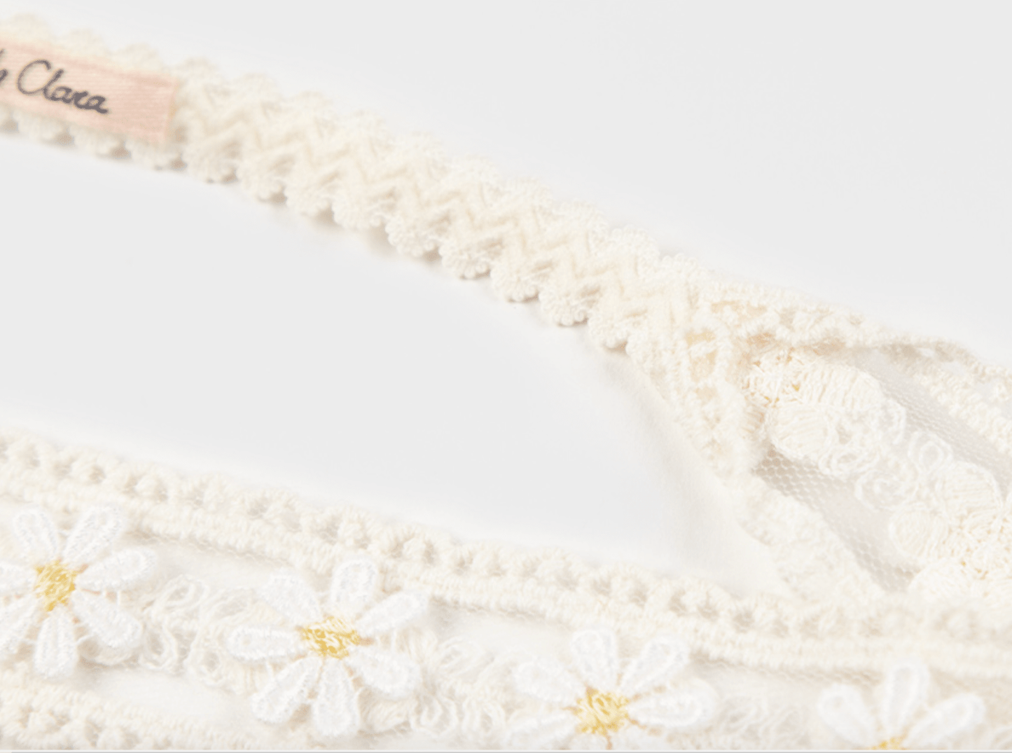 Baby Daisy Mesh Lace Headband (3 - 18m) kids outfit