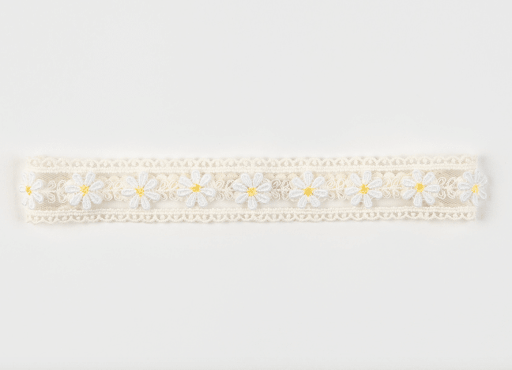 Baby Daisy Mesh Lace Headband (3 - 18m) kids outfit