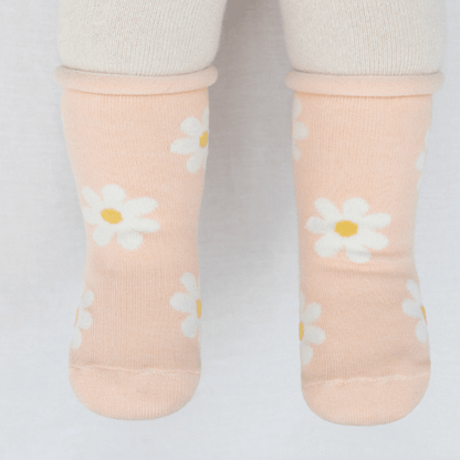 Baby Daisy Socks (0 - 4T) - Pink kids outfit