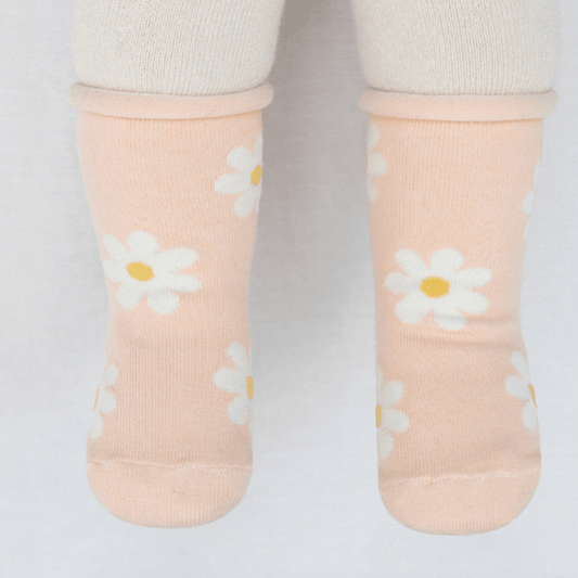 Baby Daisy Socks (0 - 4T) - Pink kids outfit