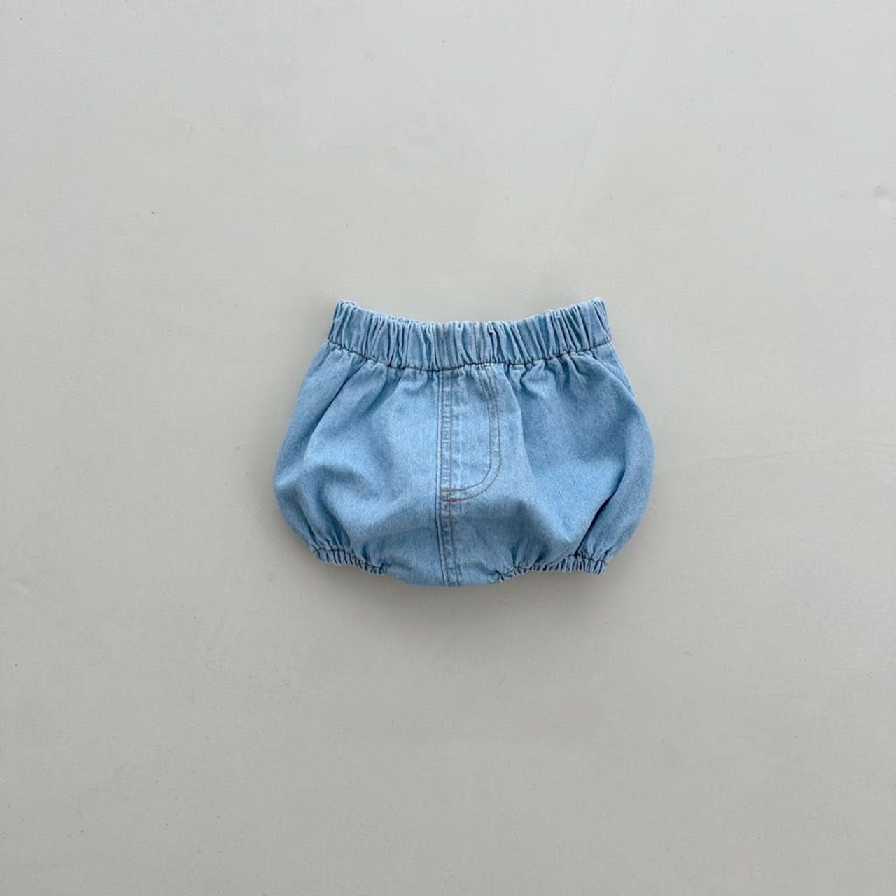 Baby Denim Bloomer Shorts (3 - 18m) - 2 Colors kids outfit