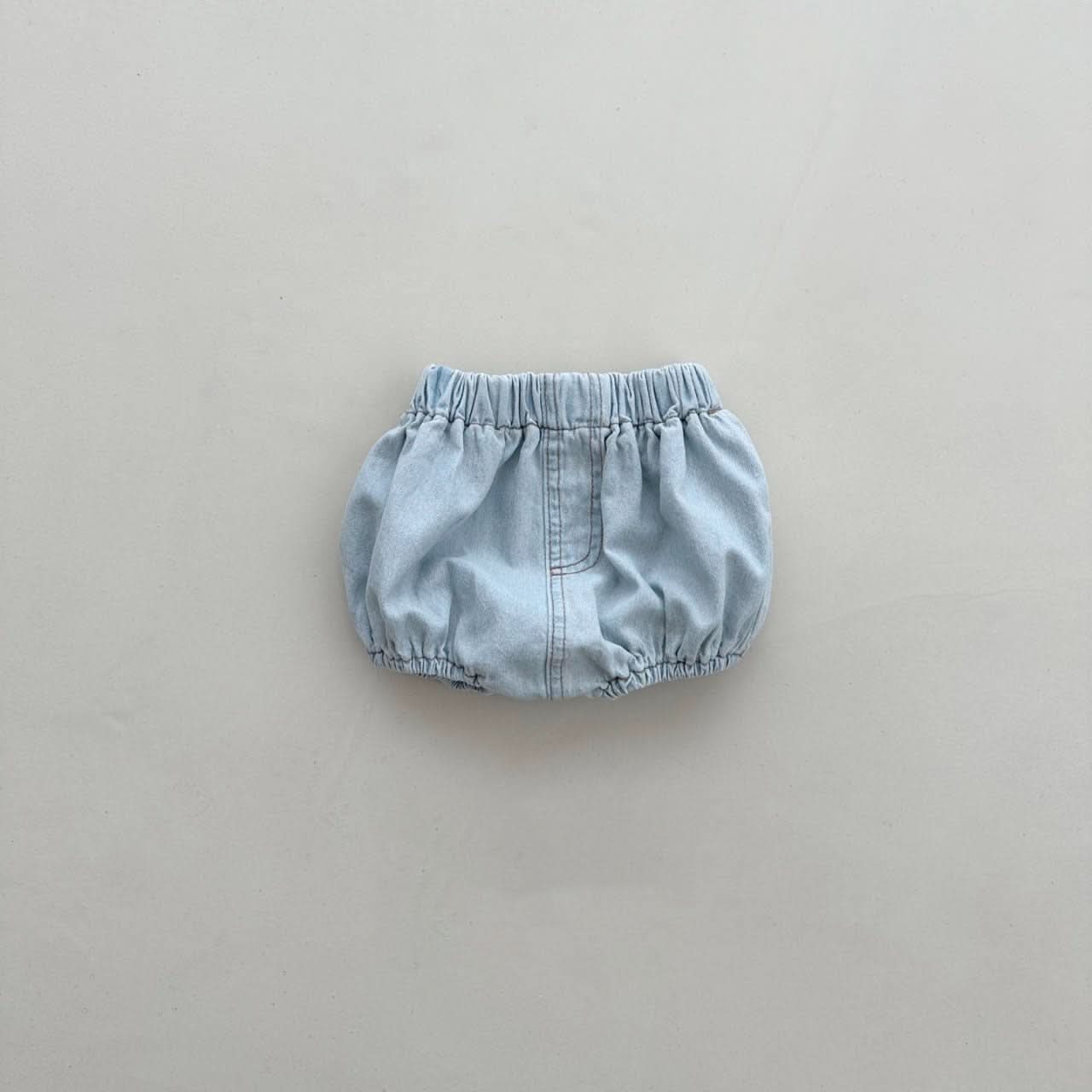 Baby Denim Bloomer Shorts (3 - 18m) - 2 Colors kids outfit
