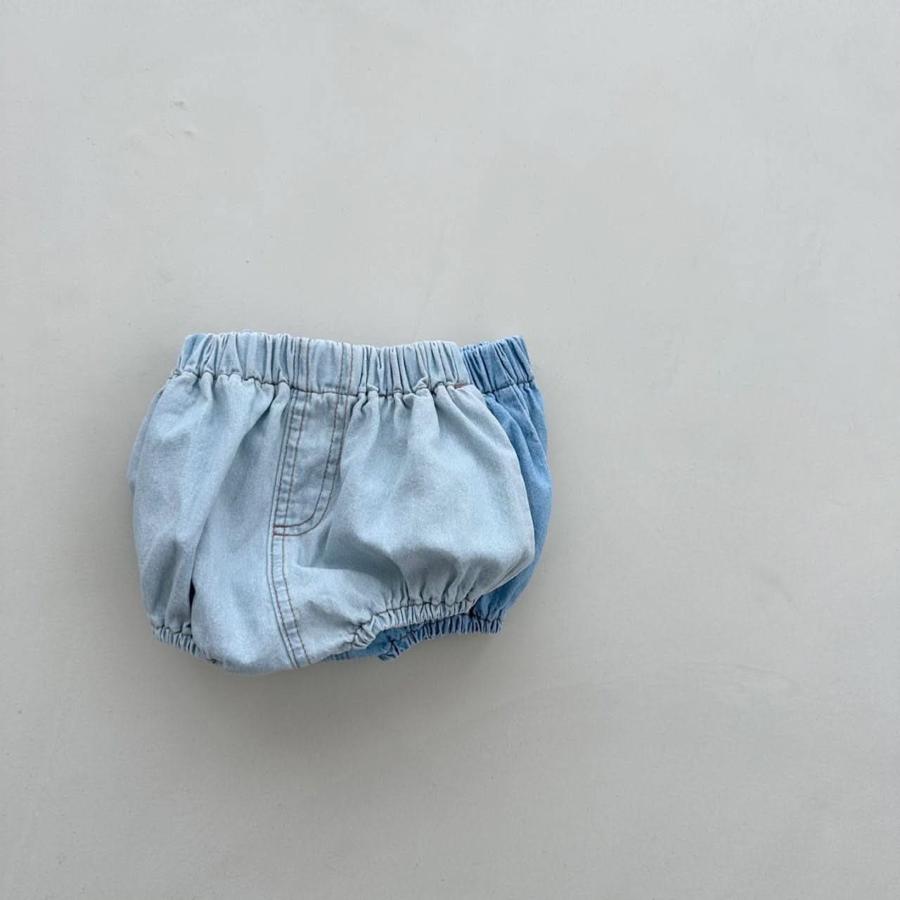 Baby Denim Bloomer Shorts (3 - 18m) - 2 Colors kids outfit