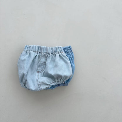 Baby Denim Bloomer Shorts (3 - 18m) - 2 Colors kids outfit