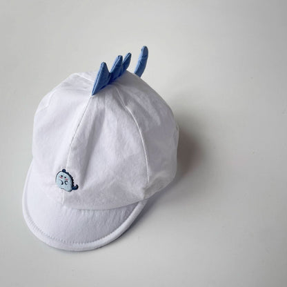 Baby Dinosaur Embroidered Soft Cap (2 - 3y) - 4 Colors kids outfit
