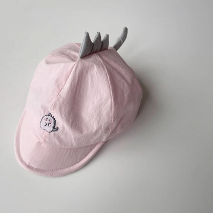 Baby Dinosaur Embroidered Soft Cap (2 - 3y) - 4 Colors kids outfit