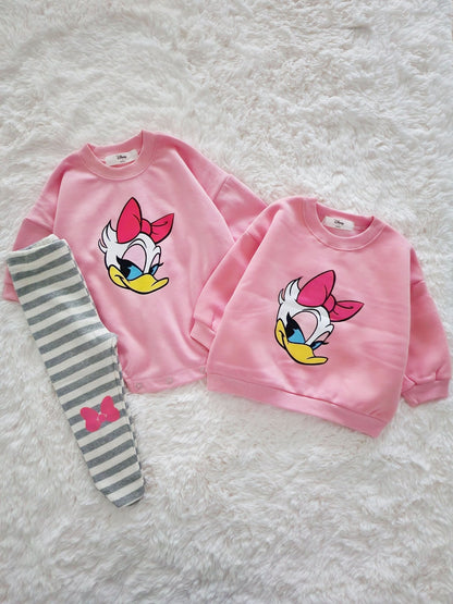 Baby Disney Longsleeve Romper and Footed Leggings Set (6 - 18m) - 2 Colors kids outfit