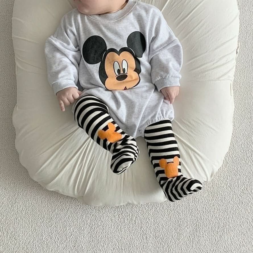 Baby Disney Longsleeve Romper and Footed Leggings Set (6 - 18m) - 2 Colors kids outfit