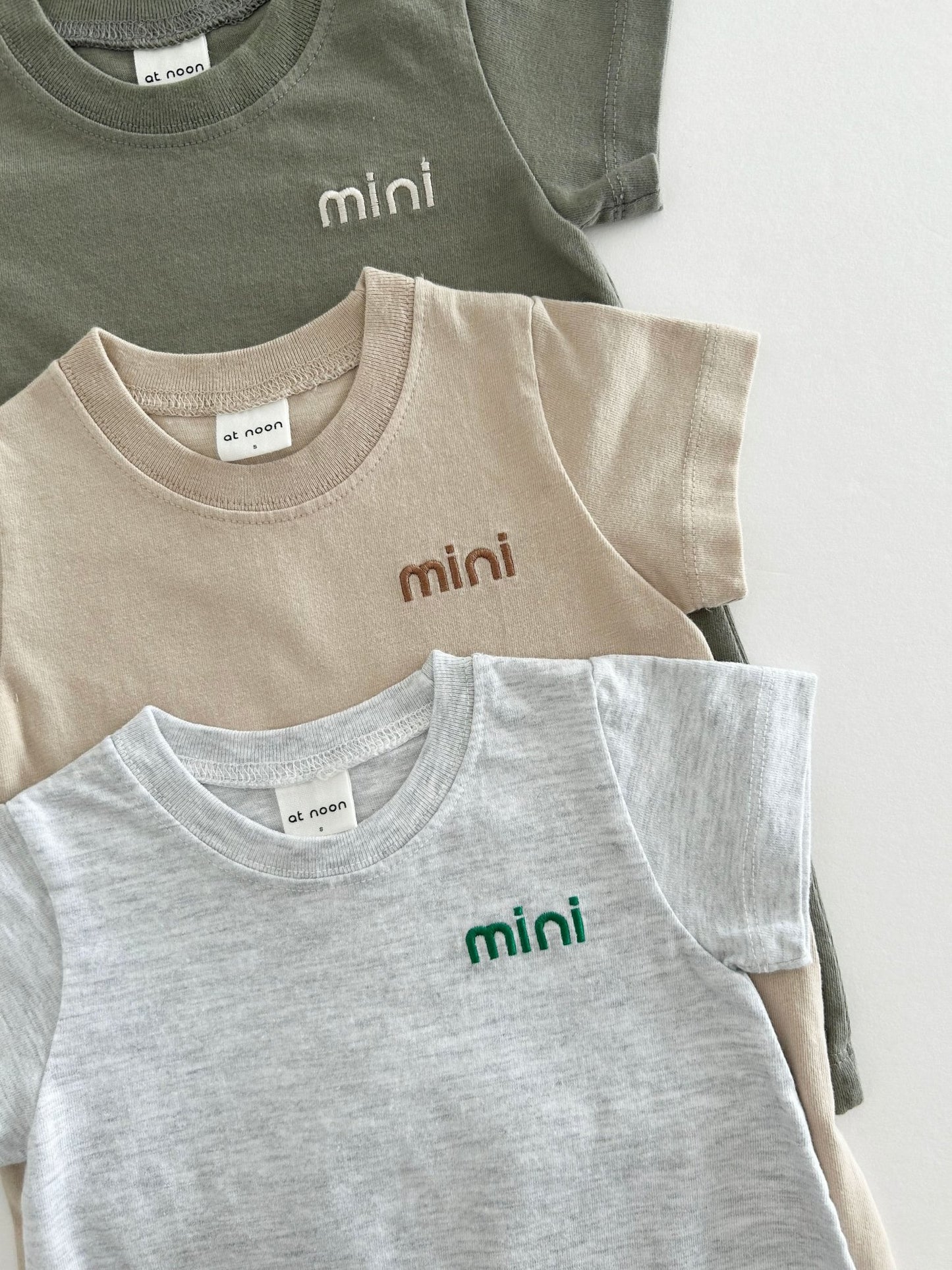 Baby Family Embroidery "mini" Jumpsuit (3 - 18m) - 3 Colors kids outfit
