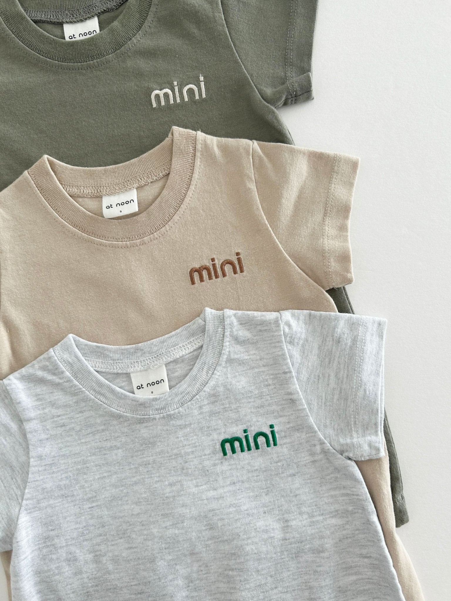 Baby Family Embroidery "mini" Jumpsuit (3 - 18m) - 3 Colors kids outfit