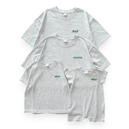 Baby Family Embroidery "mini" Jumpsuit (3 - 18m) - 3 Colors kids outfit