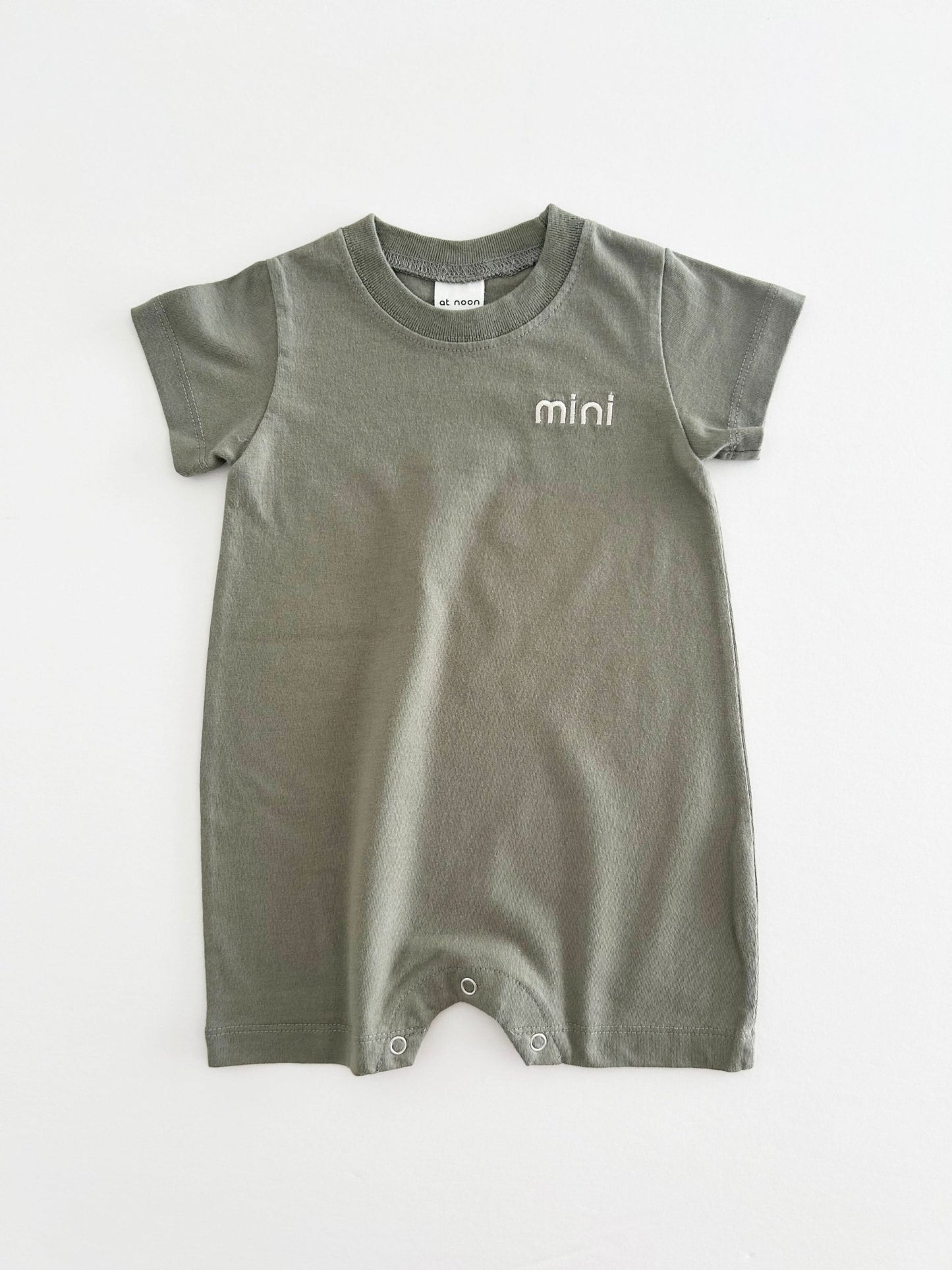 Baby Family Embroidery "mini" Jumpsuit (3 - 18m) - 3 Colors kids outfit