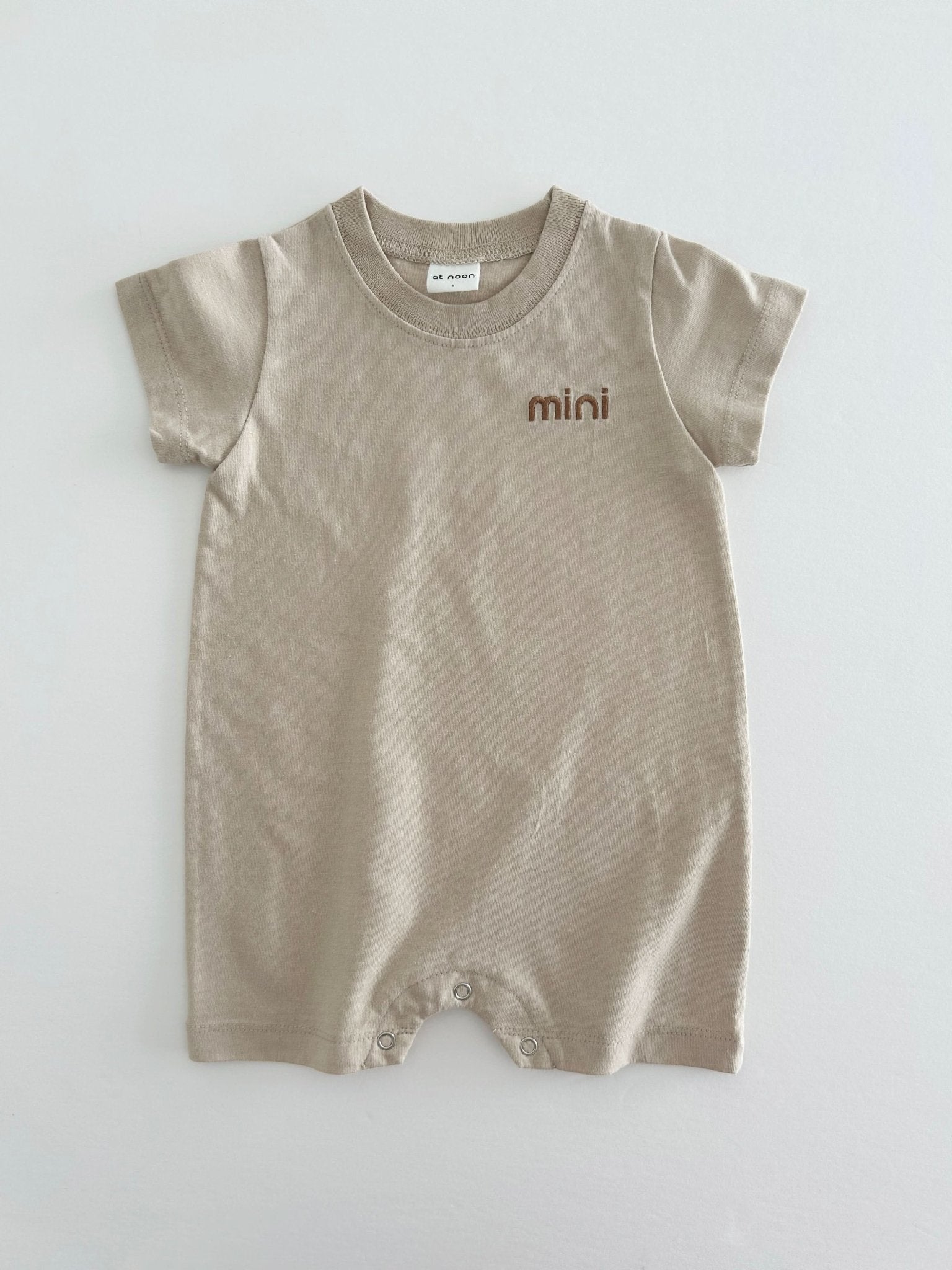 Baby Family Embroidery "mini" Jumpsuit (3 - 18m) - 3 Colors kids outfit