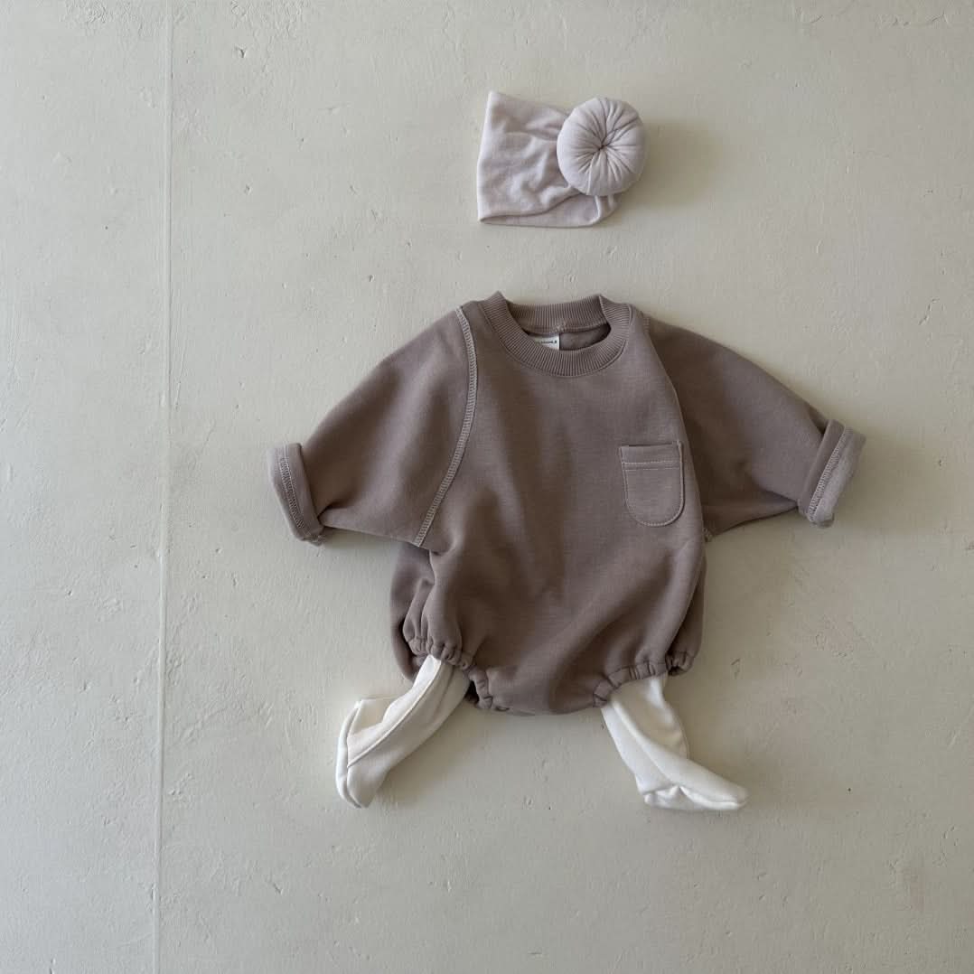 Baby Fleece Lined Tape Footed Leggings (0 - 24m) - 2 Colors kids outfit