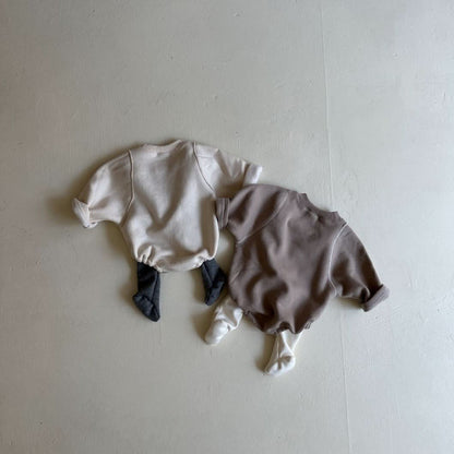 Baby Fleece Lined Tape Footed Leggings (0 - 24m) - 2 Colors kids outfit