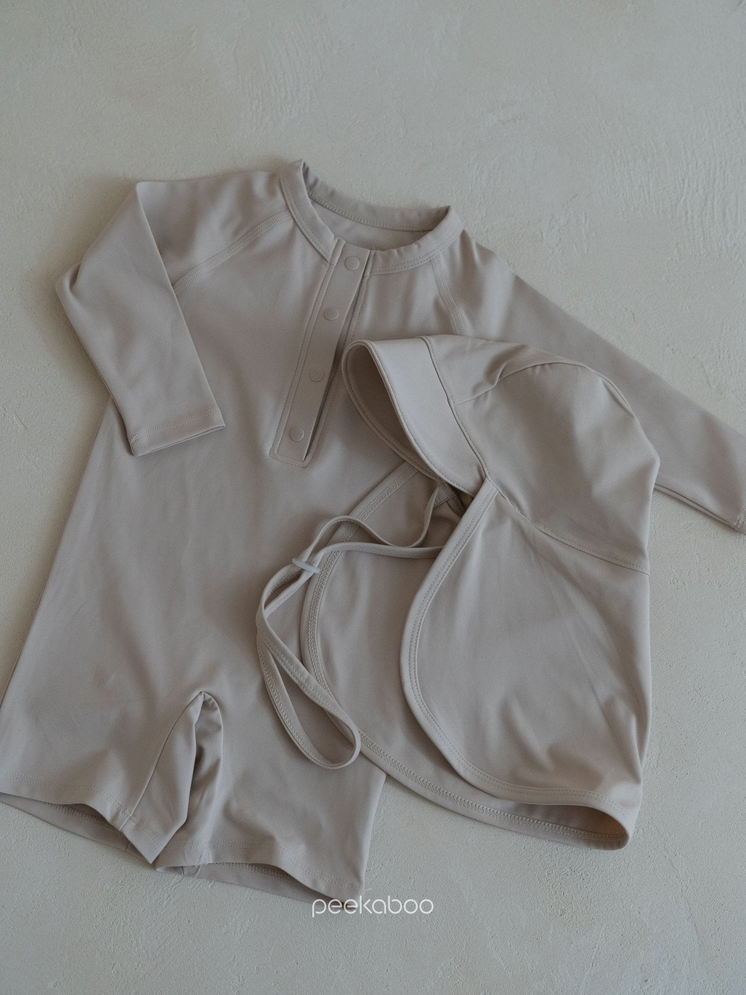 Baby Front Button One - Piece Rashguard (3 - 18m) - 3 Colors kids outfit