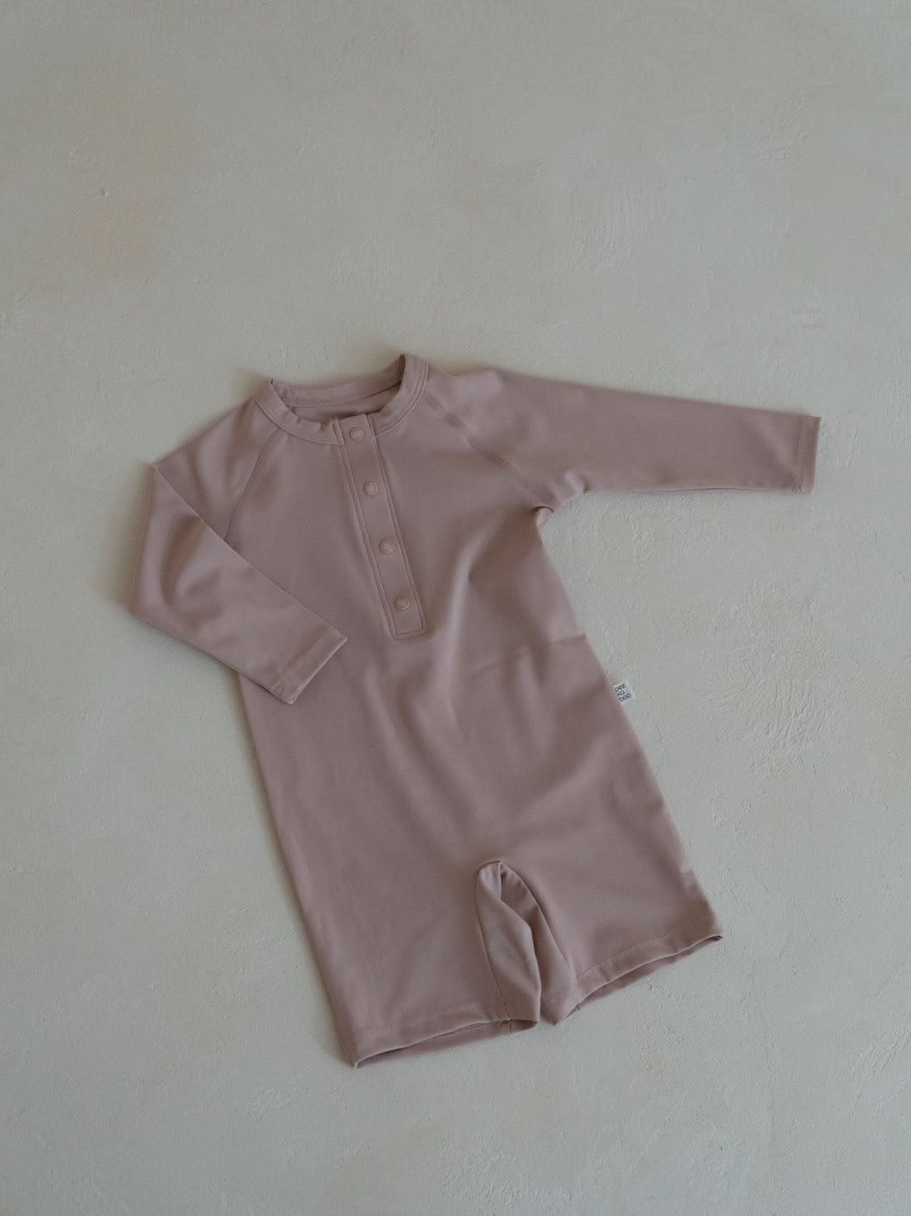 Baby Front Button One - Piece Rashguard (3 - 18m) - 3 Colors kids outfit