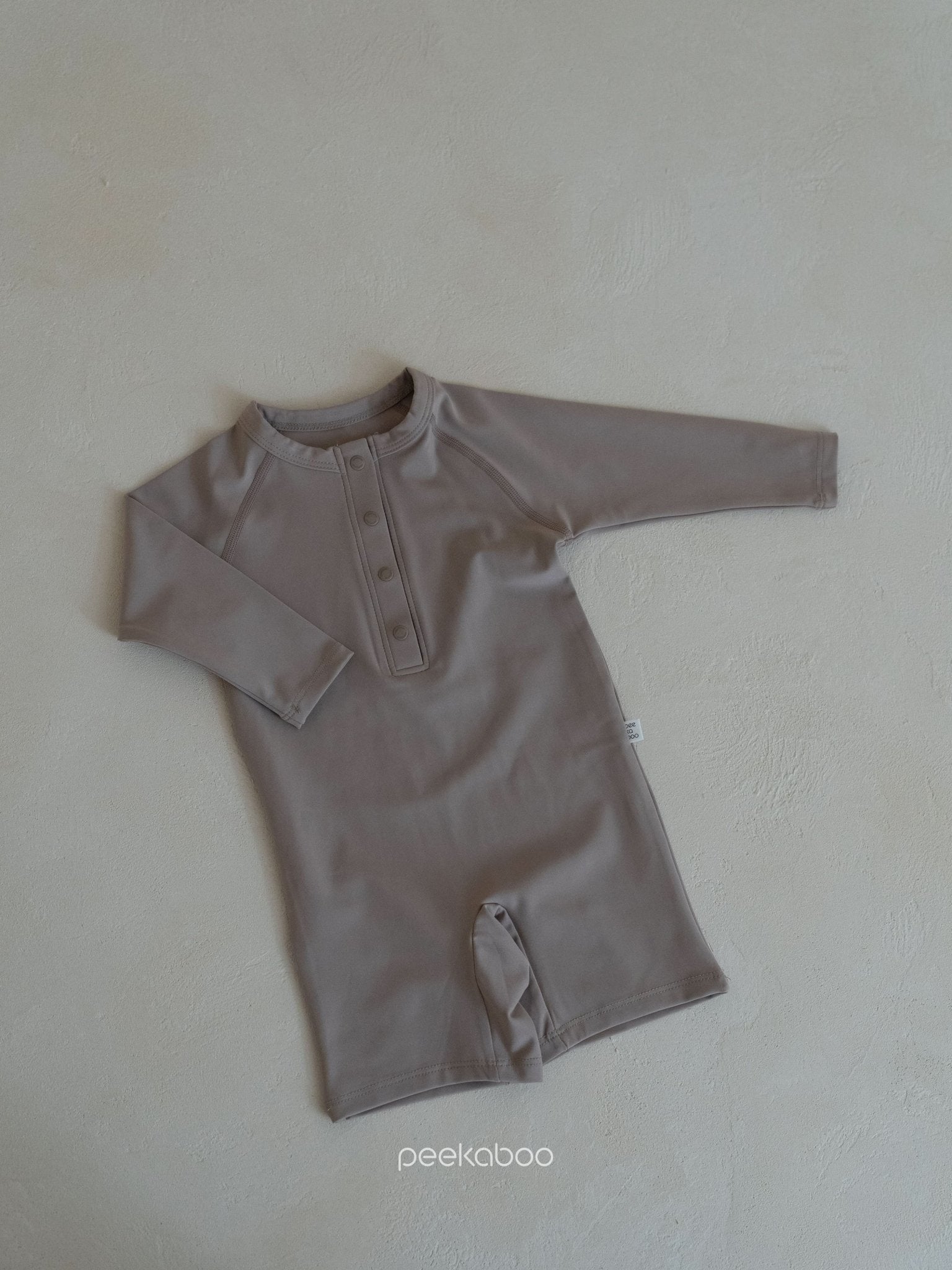 Baby Front Button One - Piece Rashguard (3 - 18m) - 3 Colors kids outfit