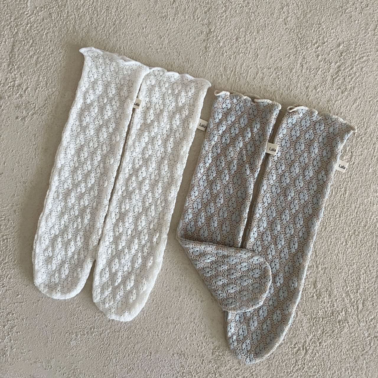 Baby Lala S25 Sheer Lace Knee Socks (Free Size) - 2 Colors kids outfit