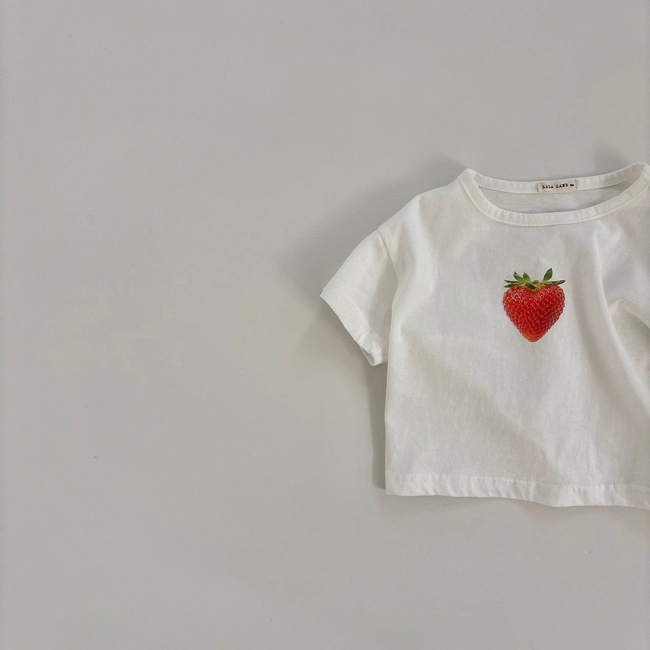 Baby Land SS26 Berry Apple Short Sleeve Top (4m - 18m) - 2 Colors - AT NOON STORE
