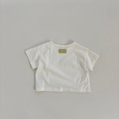 Baby Land SS26 Berry Apple Short Sleeve Top (4m - 18m) - 2 Colors - AT NOON STORE
