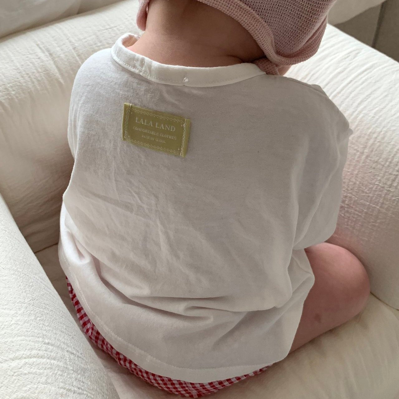 Baby Land SS26 Berry Apple Short Sleeve Top (4m - 18m) - 2 Colors - AT NOON STORE