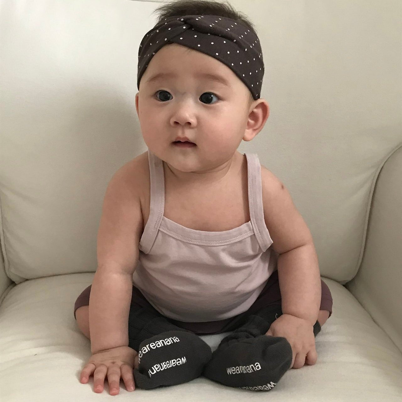 Baby Land SS26 Stretch Tank Top (4m - 18m) - 2 Colors - AT NOON STORE