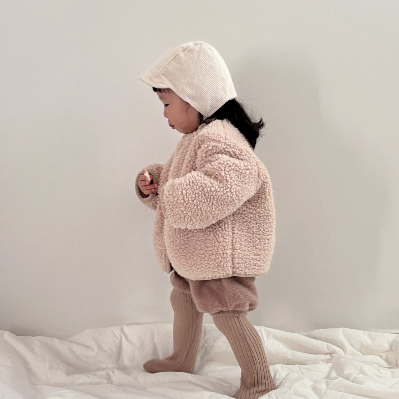 Baby Land W25 Sherpa Jacket (4 - 18m) - 2 Colors kids outfit
