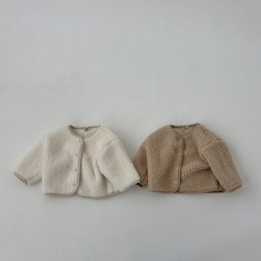 Baby Land W25 Sherpa Jacket (4 - 18m) - 2 Colors kids outfit