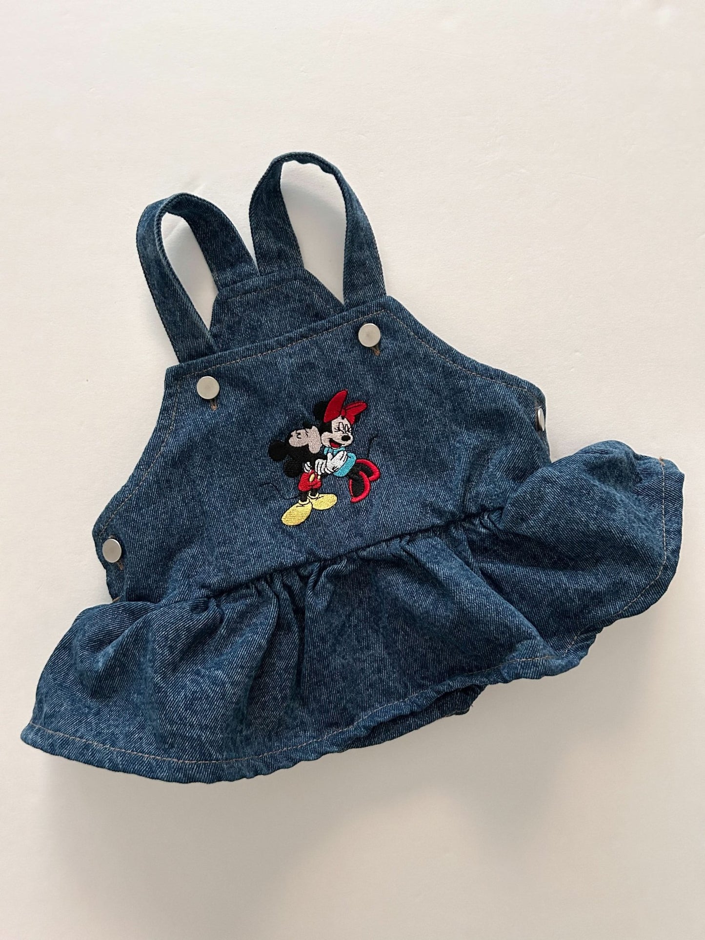 Baby Mickey and Minnie Embroidery Skirtalls (6m) - 2 Colors kids outfit