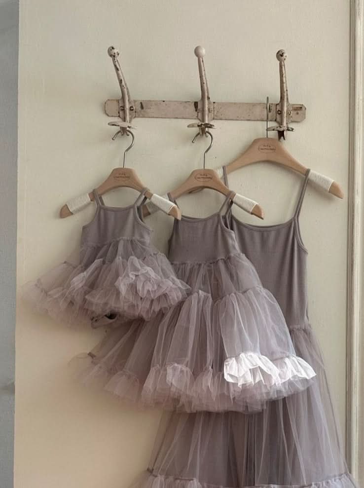 Baby Monbebe Ines Sleeveless Tutu Dress Romper (3 - 24m) - 2 Colors kids outfit