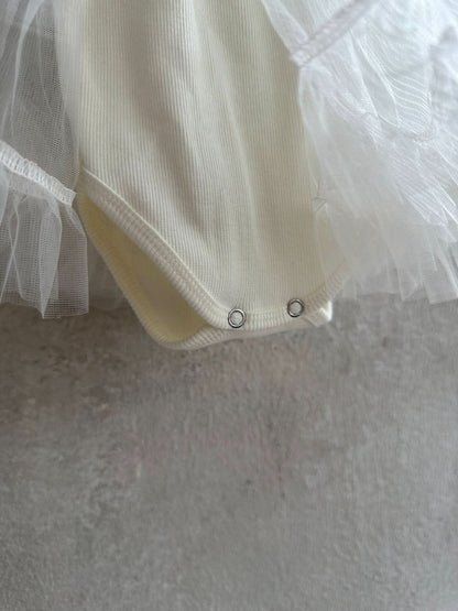 Baby Monbebe Ines Sleeveless Tutu Dress Romper (3 - 24m) - 2 Colors kids outfit