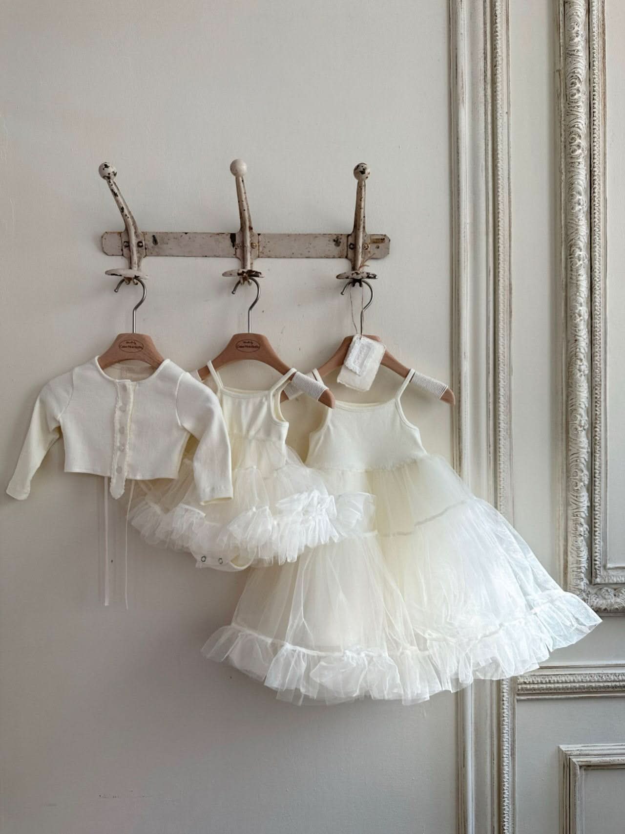 Baby Monbebe Ines Sleeveless Tutu Dress Romper (3 - 24m) - 2 Colors kids outfit