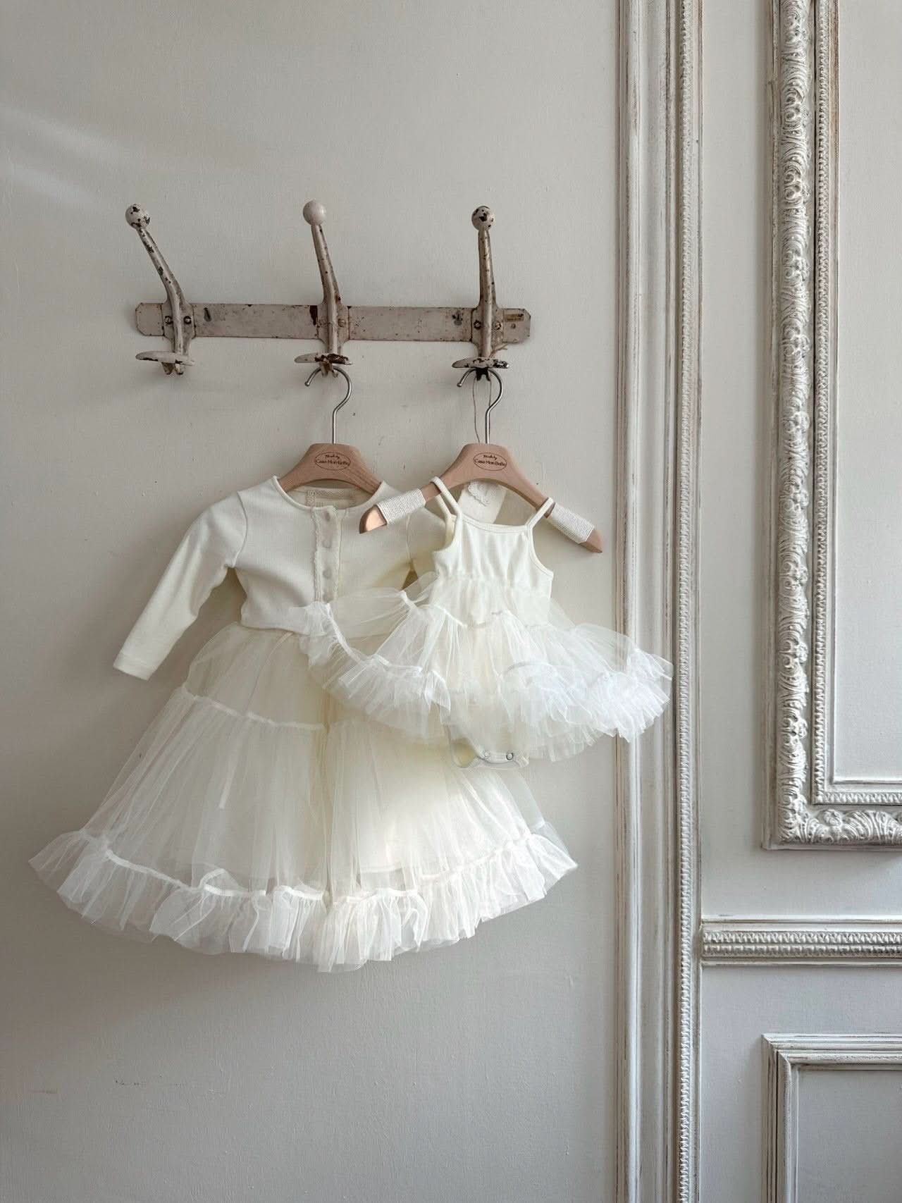 Baby Monbebe Ines Sleeveless Tutu Dress Romper (3 - 24m) - 2 Colors kids outfit