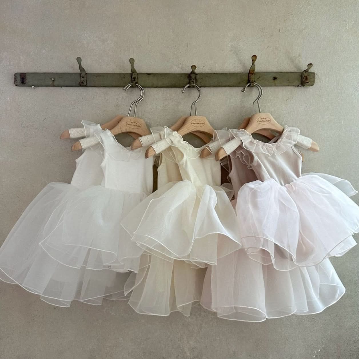 Baby Monbebe Lily Sleeveless Organza Tutu Dress Romper (3 - 24m) - 3 Colors kids outfit
